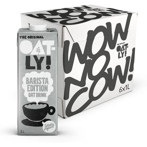 Buy Oatly Barista Oat Drink Long Life 6x1Litre
