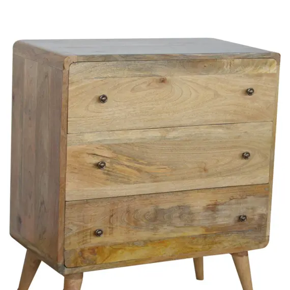 Buy Curved Oak-ish Chest, 2 image