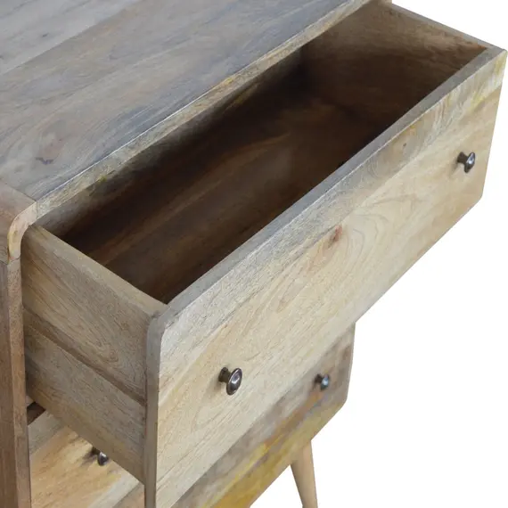 Buy Curved Oak-ish Chest, 5 image