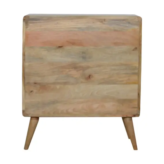 Buy Curved Oak-ish Chest, 8 image