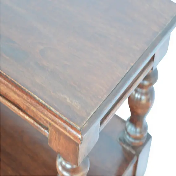 Buy Solid Wood Turned Leg Console Table, 4 image