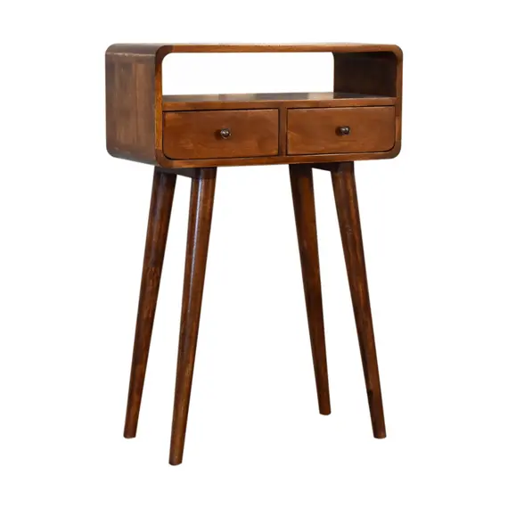 Buy Mini Chestnut Console Table, 2 image