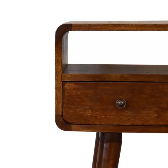 Buy Mini Chestnut Console Table, 4 image