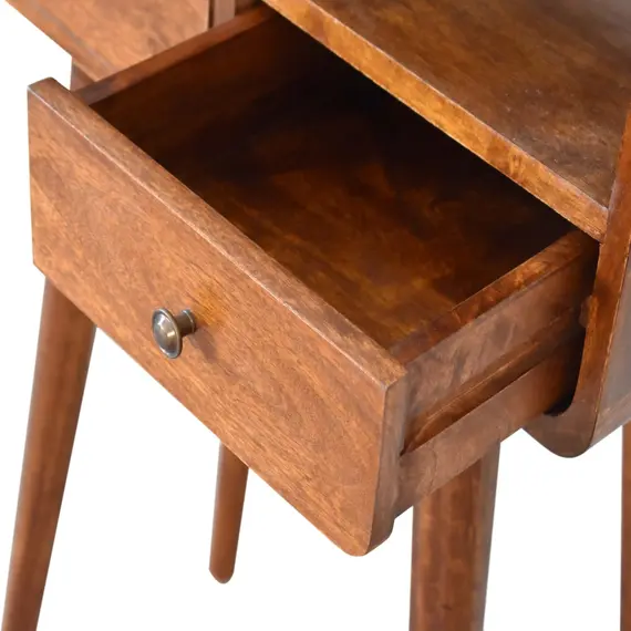 Buy Mini Chestnut Console Table, 7 image