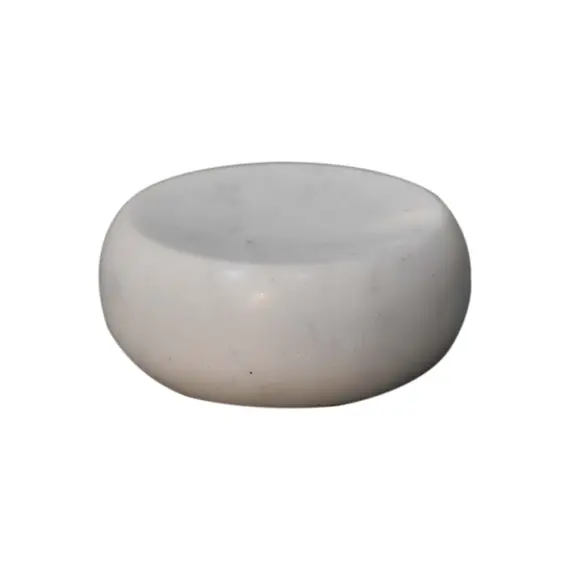 Buy Set of 5 White Marble Bathroom Set, 9 image