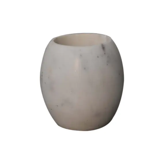 Buy Set of 5 White Marble Bathroom Set, 11 image
