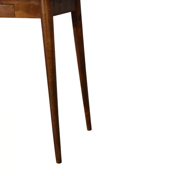 Buy 2 Drawer Chestnut Writing Desk, 7 image