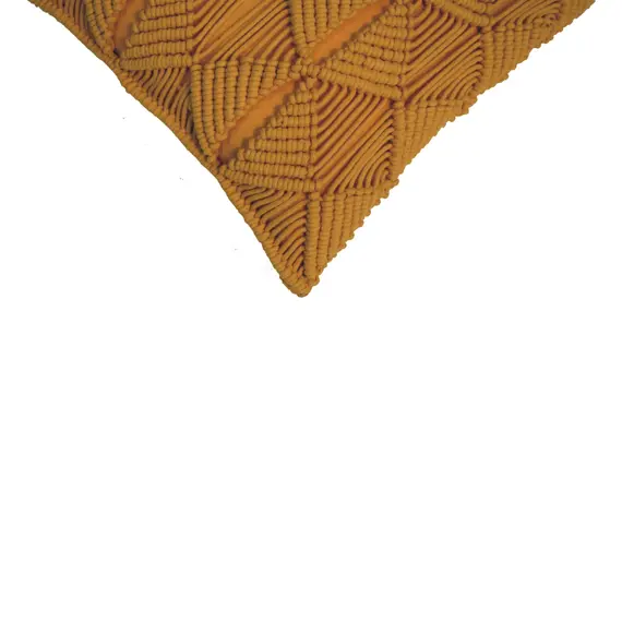 Buy Esmi Cushion Set of 2 - Mustard, 5 image