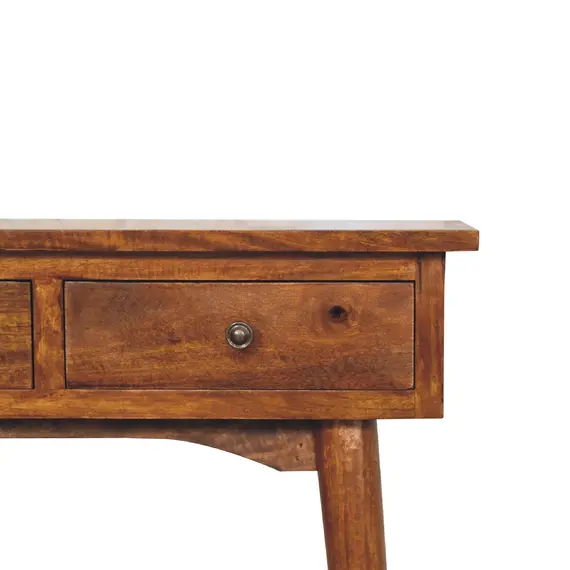 Buy Mini Chestnut Hallway Console, 4 image