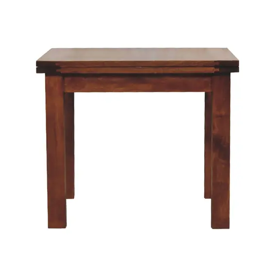 Buy Chestnut Butterfly Dining Table, 8 image