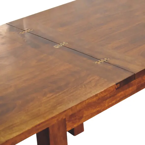 Buy Chestnut Butterfly Dining Table, 6 image