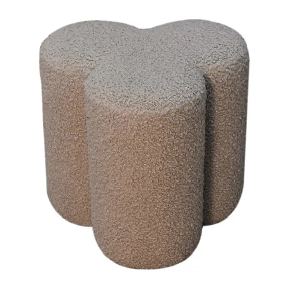Buy Mud Boucle Clover Footstool, 3 image
