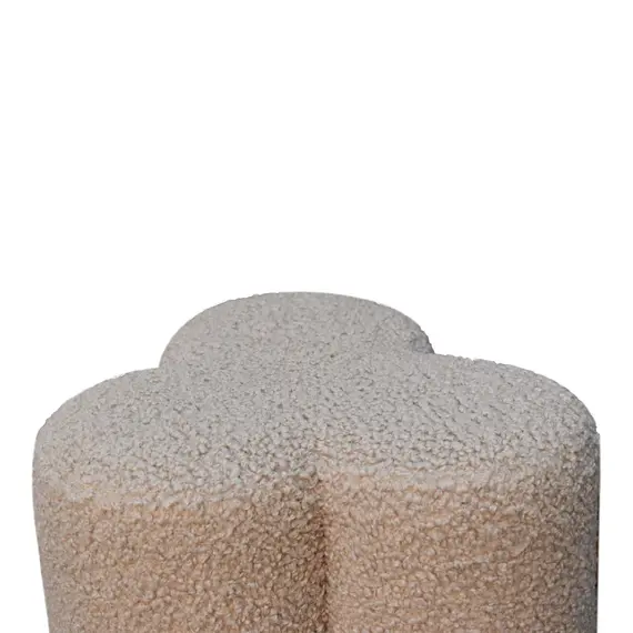 Buy Mud Boucle Clover Footstool, 6 image