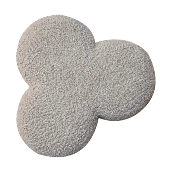 Buy Mud Boucle Clover Footstool, 8 image