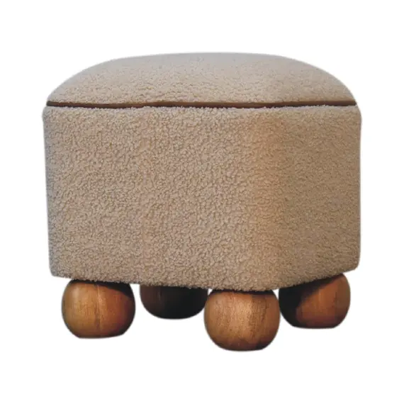 Buy Serenity Footstool with Ball Feet, 3 image