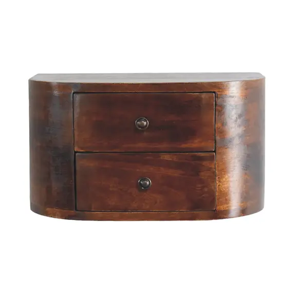 Buy Lunar 2 Drawer Floating Bedside