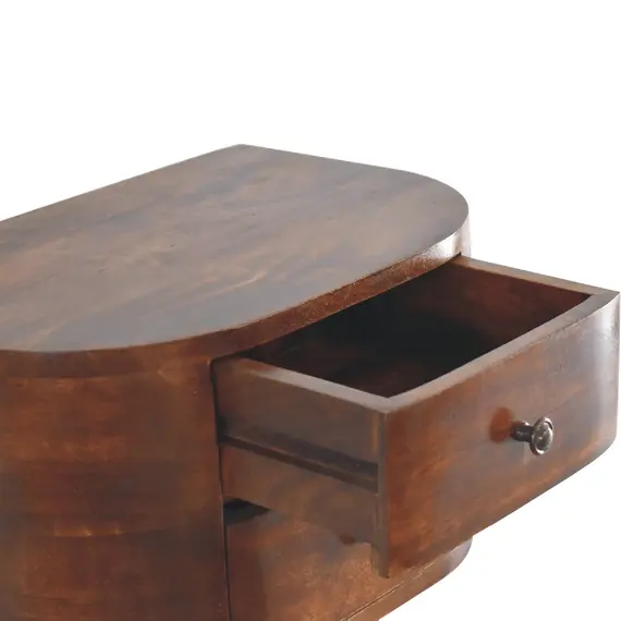 Buy Lunar 2 Drawer Floating Bedside, 6 image