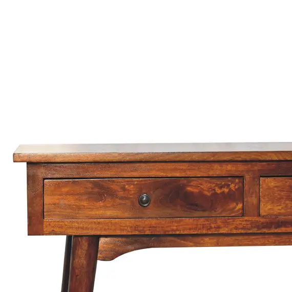 Buy Chestnut Hallway 2 Drawer Console Table, 3 image