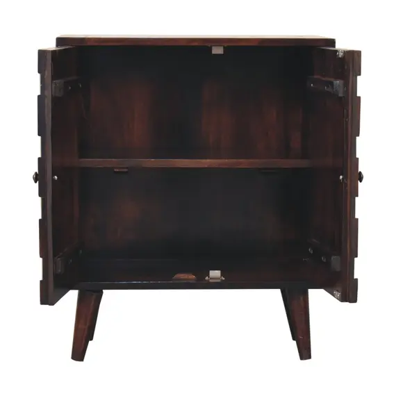 Buy Mini Pineapple Carved Walnut Cabinet, 6 image