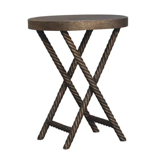 Buy Metallic Rope Side Table, 3 image