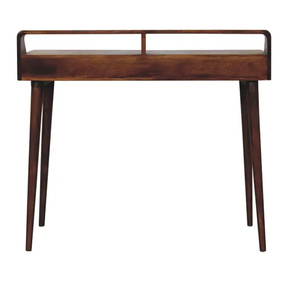 Buy Elevated Chestnut Console Table, 9 image