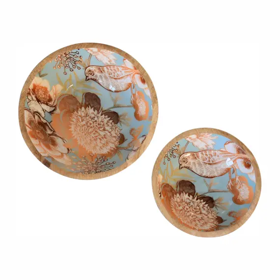 Buy Floral Bird Bowl Set of 2, 2 image