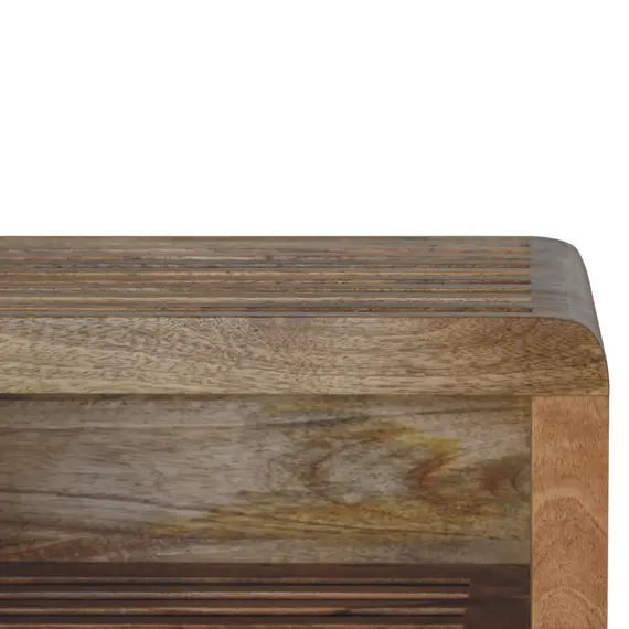 Buy Soba Double Shelf Wall Mounted Bedside, 4 image