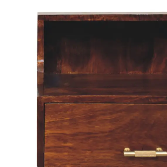 Buy T-bar Raised Back Bedside, 4 image