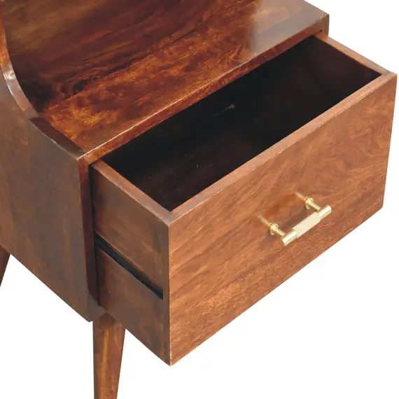 Buy T-bar Raised Back Bedside, 5 image