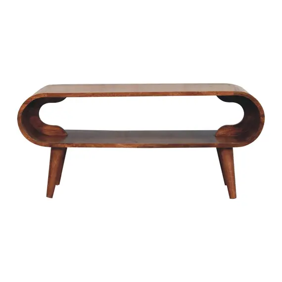 Buy Amaya Nordic Style Honey Caramel Coffee Table