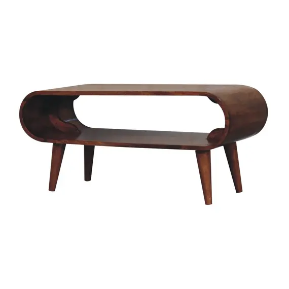 Buy Amaya Nordic Style Honey Caramel Coffee Table, 2 image