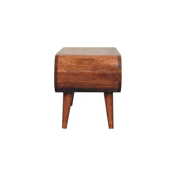 Buy Amaya Nordic Style Honey Caramel Coffee Table, 8 image
