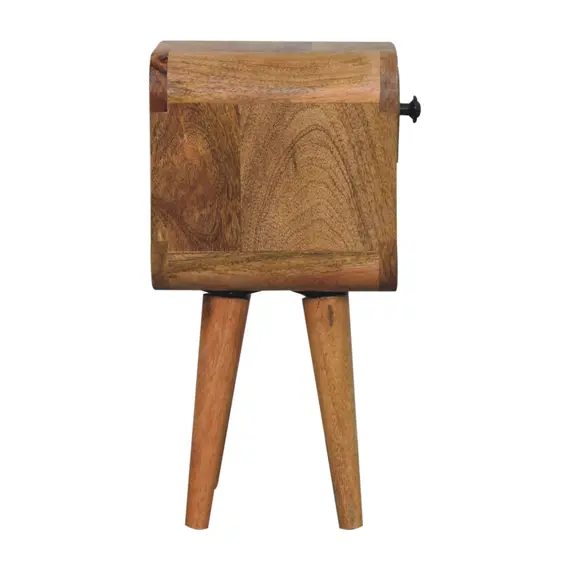Buy Extra Mini Oak-ish Curve Lower Bedside, 8 image