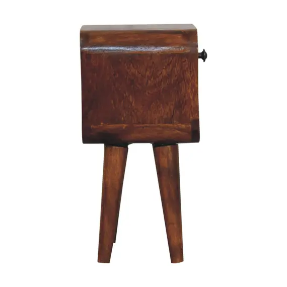 Buy Extra Mini Chestnut Curve Lower Bedside, 8 image