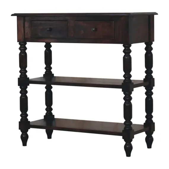Buy Turned legs Cherry Side Table, 3 image