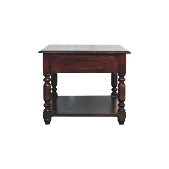 Buy Turned Legs Cherry Console Table, 8 image