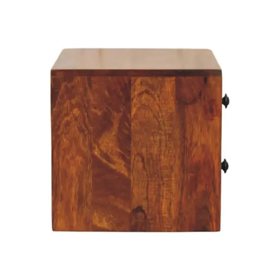 Buy Solis 2-Drawer Chestnut Wall Mounted Nightstand, 8 image