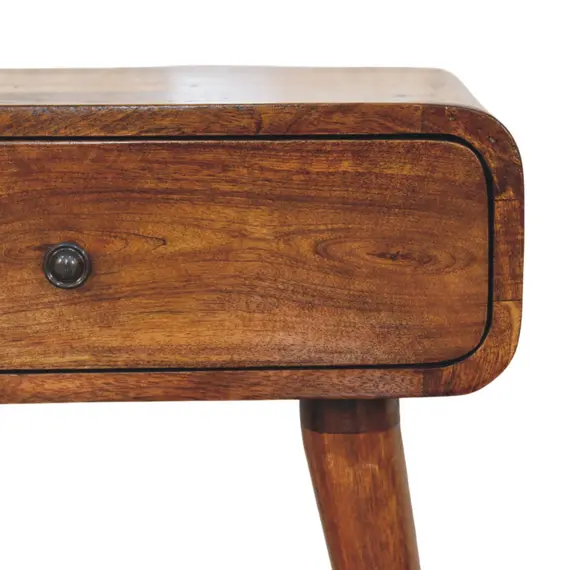 Buy Avora Chestnut Nightstand with 1 drawer, 3 image