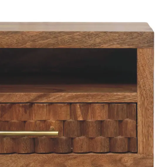 Buy Cadiz Carved Slot-Drawer Bedside, 3 image