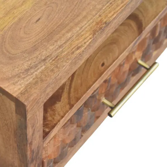 Buy Cadiz Carved Slot-Drawer Bedside, 5 image