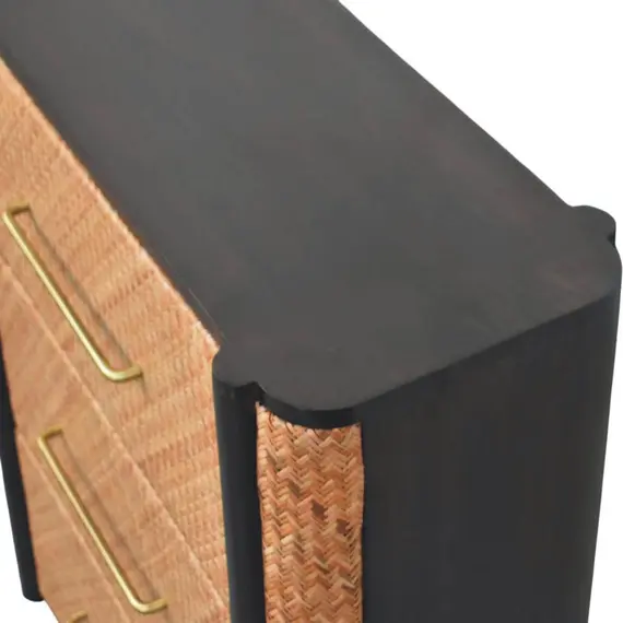 Buy Havana Weave 3 Drawer Chest, 4 image
