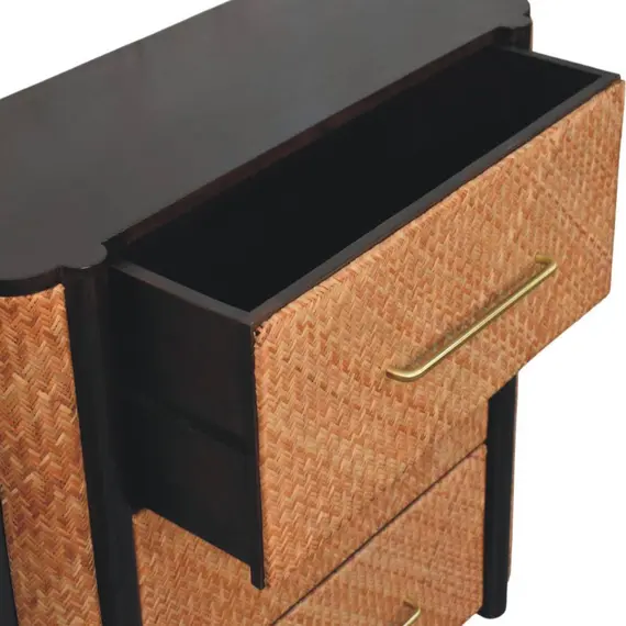 Buy Havana Weave 3 Drawer Chest, 5 image