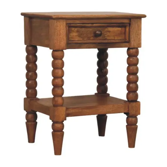 Buy Spindle Bedside Table
