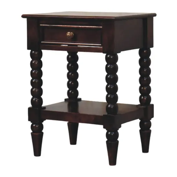 Buy Spindle Winewood Bedside