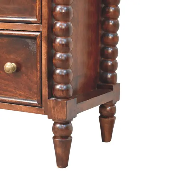 Buy Spindle Winewood Chest, 6 image