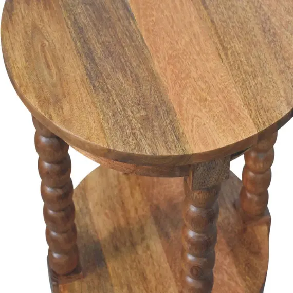 Buy Spindle Round Side Table, 3 image