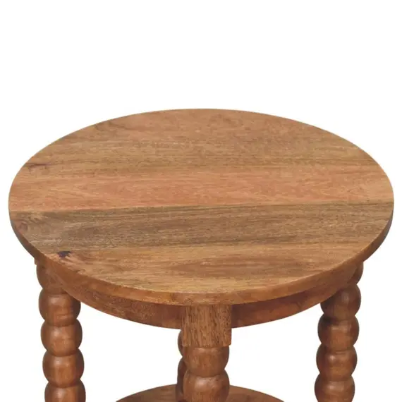 Buy Spindle Round Side Table, 5 image