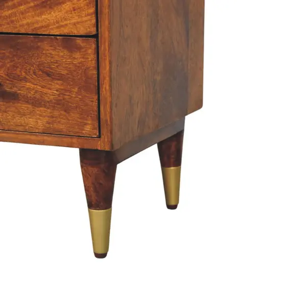 Buy Valenza Open Frame Bedside, 7 image