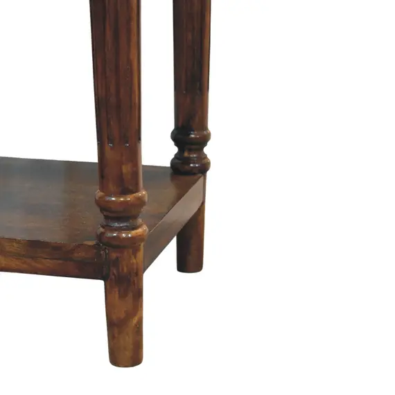 Buy Tall Turned Leg Side Table, 7 image