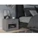 Buy Idea ID-07 Bedside Cabinet, Colour: Black, 2 image